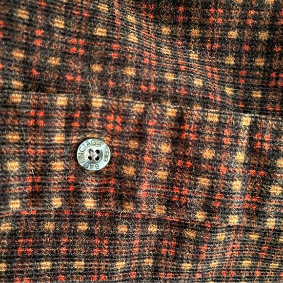 Men's Checkered Shirt - Brown - Picture 3 of 5